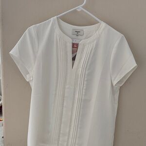 Elegant White Women's Top